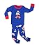 Elowel Little Boy Emergency Vehicles 2 Piece Pajama Set 100% Cotton (6M-8Y)