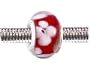 Pandora Style Charm Bead (Z57) Murano Style / Lampwork Glass (14mm x 9mm) (fits Troll too)