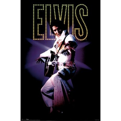 Elvis Presley Poster White Suit