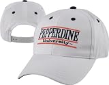 Pepperdine Waves 'The Game' Classic White Bar Adjustable Hat