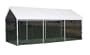 ShelterLogic 10x20 1-3/8" 8-Leg Canopy with Screen Kit (White)