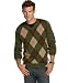 Club Room Lambswool Argyle V-Neck Sweater