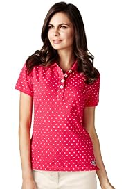 Per Una Pure Cotton Spotted Polo Shirt