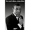 James Bond - Movie Poster (Sean Connery - The Name's Bond... James Bond) (Size: 24" x 36") Photography Poster Print, 24x36