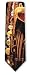 SAXOPHONE II Instruments Microfiber Necktie Gift Tie