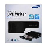 Samsung  8x Slim DVD+/-RW Slim USB External Drive, Black SE-208DB/TSBS
