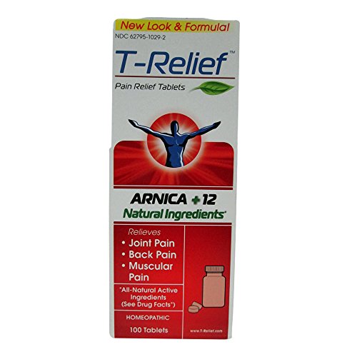 Medinatura T-relief Pain Relief 100 Tablets (2 Pack)