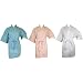 Short Travel Waffle Weave Robe