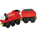 Thomas and Friends Wooden Talking Railway Toy - James