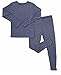 32 Degrees Weatherproof Big Boy's Base Layer Thermal Shirt Long Underwear Set (X-Large, Heather Navy)