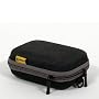 Photoprimus Kameratasche - Phototasche - Tasche 361 (Hartschale) Metallic-Schwarz. Perfekt in  Design und Funktion (inkl. Schultergurt und G�rtelschlaufe). F�r z.B. Casio FC100, EX-H10, Panasonic DMC-TZ7, TZ6, TZ5, TZ4, ZX1, LX3, Canon IXUS 120 IS, IXUS 100 IS, XS200 IS, IXUS 95 IS, IXUS 110 IS, PowerShot A1100 IS, Samsung WB-500, Sony W220, W290