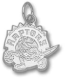 Logoart Toronto Raptors 3/8 Sterling Silver Charm