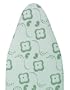 Polder IB-4815-570 Quicksilver Ironing Board, Green Pansies