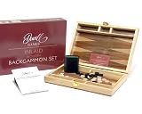 from JDS Deverell Games Inlaid Wooden Backgammon set
