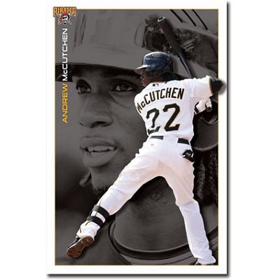 Pittsburgh Pirates (Andrew McCutchen) Sports Poster Print - 22x34 Poster Print, 22x34