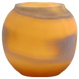 Alabaster Handmade Vase Candle Lamp - A011 by Lotus MasterWorks