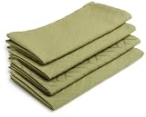 Lenox Textures Set of Four 19 Inch Napkins , Sage