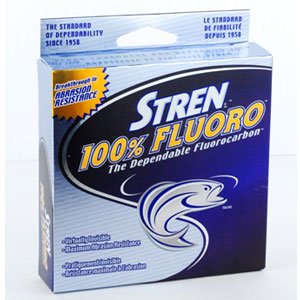 Berkley Fishing Stren 100% Fluorocarbon 200 Yard Clear Blue Filler Spool - 6 lb