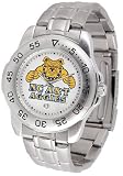 North Carolina A&T Aggies Suntime Mens Sports Watch w/ Steel Band - NCAA College Athletics