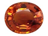 Jewelry : MIN 5.00CT 11X9MM OVAL SPESSARTITE GARNET