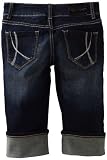 !iT Jeans Girls 7-16 Cuffed Capri Pant, Hydro, 14