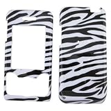 Sony Ericsson Cellphones: Clip-on Case for Sony Ericsson W580, Zebra Pattern
