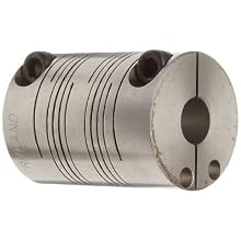 Ruland PCR Clamping Beam Coupling, Stainless Steel, Inch