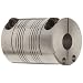 Ruland PCR Clamping Beam Coupling, Stainless Steel, Inch