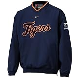 Nike - Nike Detroit Tigers Navy Staff Ace Windshirt