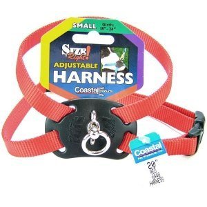 Coastal Pet - Size Right Adjustable Harness Red 30