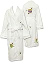 Frankie & Johnny Plus Size Honeybees White Cashmiracle Robe