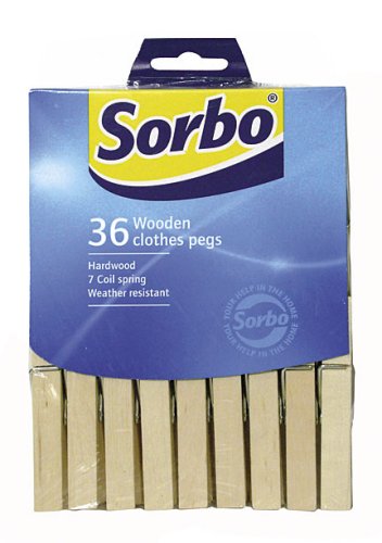 Buy PACK 36 WOODEN CLOTHES PEGS online at Discounted New and Used prices. Delivered to your door with Off-The-Bookshelf.