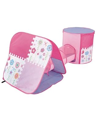 Early Learning Centre Pop-Up Tunnel and Tents - Pink