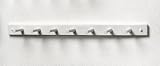 Spectrum 82200 Seven-Peg Wood Rack, White