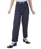 Girls Pleated Pants