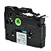 GREENCYCLE 2 Pack Compatible for Brother P-Touch TZe231 TZe-231 TZ-231 TZ231 AZE231 12mm 0.47 Laminated White Label Tape for Ptouch PT-Cube PT-H500LI PT-P700 P750W D210 D220 H110 Label Maker Tapes