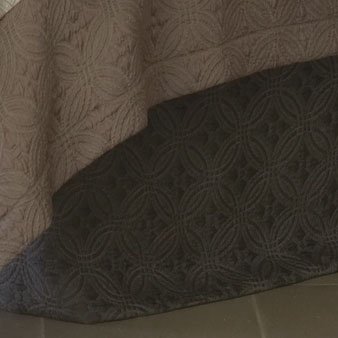 Peacock Alley Lucia Matelasse Tailored Bed Skirt