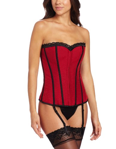 Dreamgirl Women's Ursula Reversible Corset & Thong (Apparel)