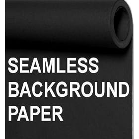 Seamless Photo Background Paper 107 x 36' - Black & White 2-Roll Kit *NOT RETURNABLE