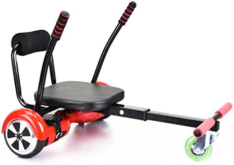 Antemic Mini Kart for Hoverboard Scooter Self Balancing GO KART Steady Seat (Red)