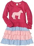 Hatley Girls 2-6x Merry Go Round Horses Tiered Dress