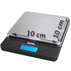 2000g/0,1g LS Taschenwaage Digitalwaage Feinwaage Goldwaage M�nzwaage K�chenwaage mit Extra Gro�e Wiegefl�che