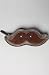 Loungefly Mustache Mini Wallet Vegan Clutch Coin Purse Brown