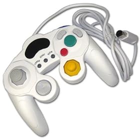 White Controller Control Joy Pad Joystick for Nintendo Wii GameCube Game Cube GC Console