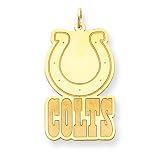 14K Indianapolis Colts Med Horseshoe-Colts Charm