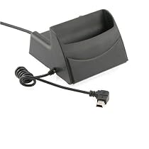 Premium Multi-Function Desktop Phone / Battery Charger & Sync Cradle Power Station for Blackberry 8800 / 8820 / 8830 (with Extra Battery slot and Data Cable by Efority