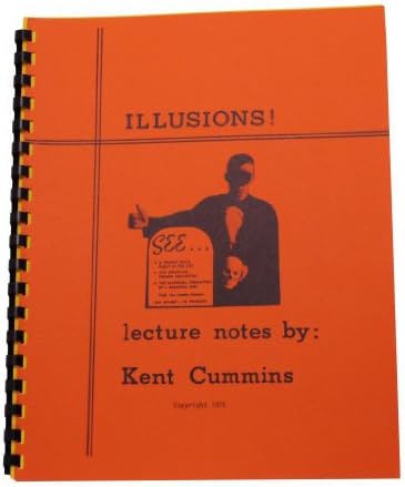 Magic Hotline Illusions! Lecture Notes Book by Kent Cummins