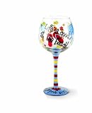 Mud Pie Life Is Good At The Beach Hand Painted Wine Glass