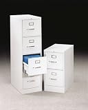 HON COMPANY / 530 Series 25 deep full-suspension file, four-drawer, letter, light gray / HON534Q / Sold as 1 Each / Mfr Part # 534Q \*/ 530 Series 25 deep full-suspension file, four-drawer, letter, li