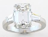 Almaz 18kt White Gold Engagement Ring 5.03 Carat GIA